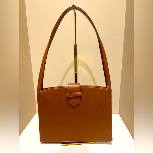 Vintage Leather Yves Saint Laurent Handbag - Picture 1 of 15